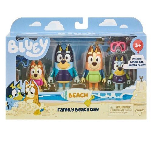 Bluey 4 Pack Figures - Select Figure(s) - by Moose Toys