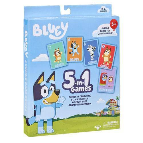 Bluey 5 in 1 Card Game Set - by Moose Toys