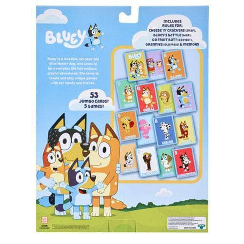 Bluey 5 in 1 Card Game Set - by Moose Toys