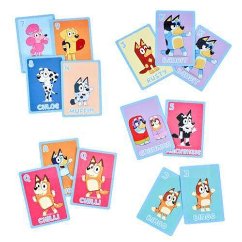 Bluey 5 in 1 Card Game Set - by Moose Toys