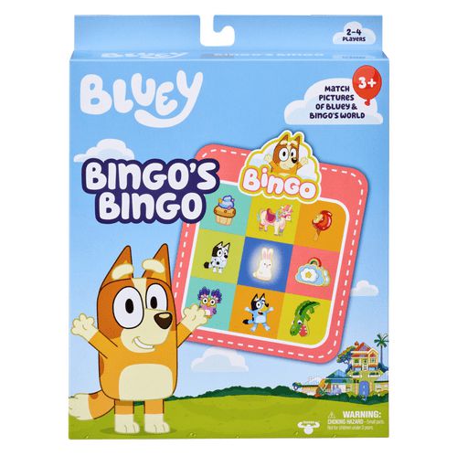 Bluey Bingo’s Bingo Game Set - by Moose Toys