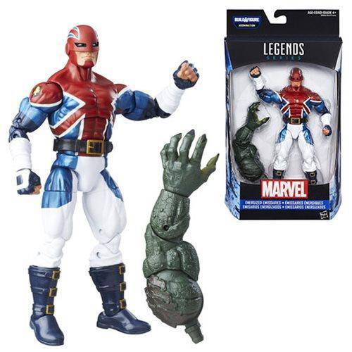 Captain America Civil War Marvel Legends Captain Britain Action Figure - by Hasbro