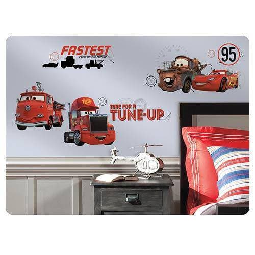 Cars Friends to the Finish Peel and Stick Wall Decals - by Roommates