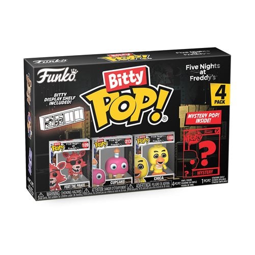 Five Nights at Freddy's Funko Bitty Pop! Mini-Figure 4-Pack - Select Set(s)