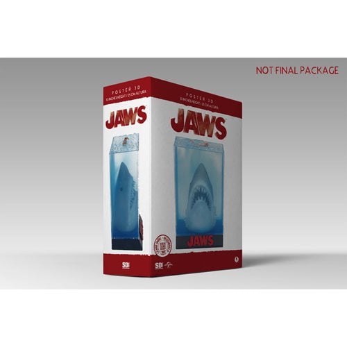 Jaws Movie Poster Statue