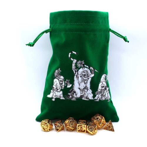 Christmas Themed Dice Bag - Choose a Design - by Hymgho