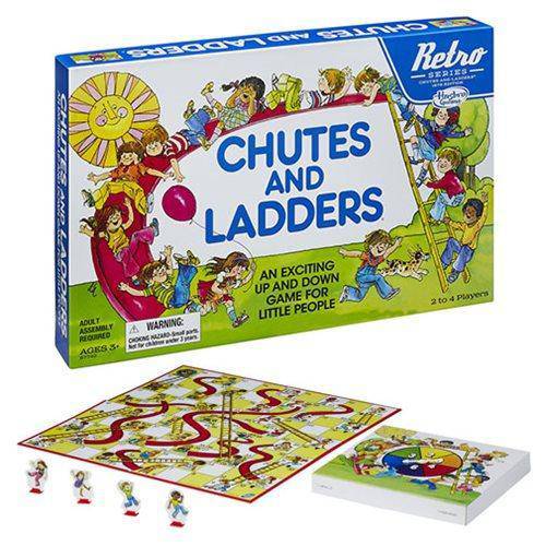 Chutes and Ladders Retro Series 1978 Edition Game - by Hasbro