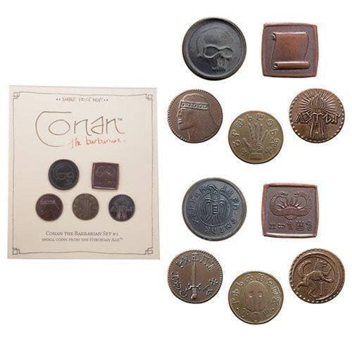 Conan Set #1 Hyborian Age 5 Coin Set - by Shire Post Mint