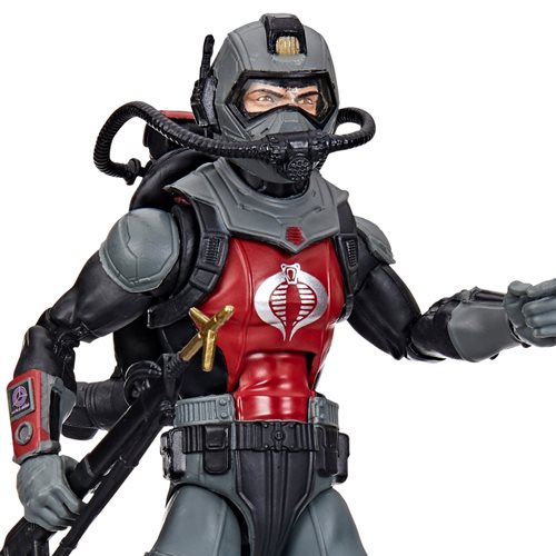 Figura de acción Cobra Commander de 6 pulgadas de la serie clasificada GI Joe