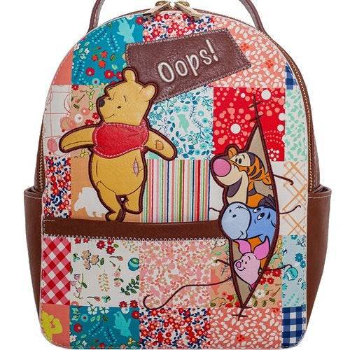 Danielle Nicole - Winnie the Pooh Patchwork Mini-Backpack - by Danielle Nicole
