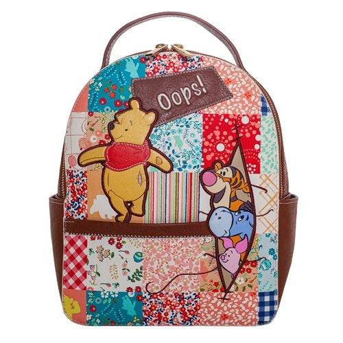 Danielle Nicole - Winnie the Pooh Patchwork Mini-Backpack - by Danielle Nicole