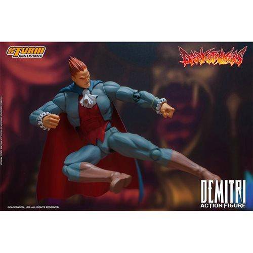 Darkstalkers Demitri Maximoff 1:12 Scale Action Figure - by Storm Collectibles