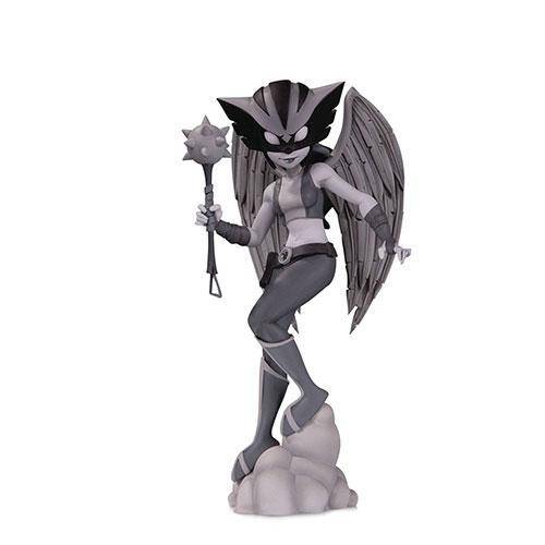 DC Artists' Alley Black & White Hawkgirl by Chrissie Zullo PVC Figure - by DC Direct