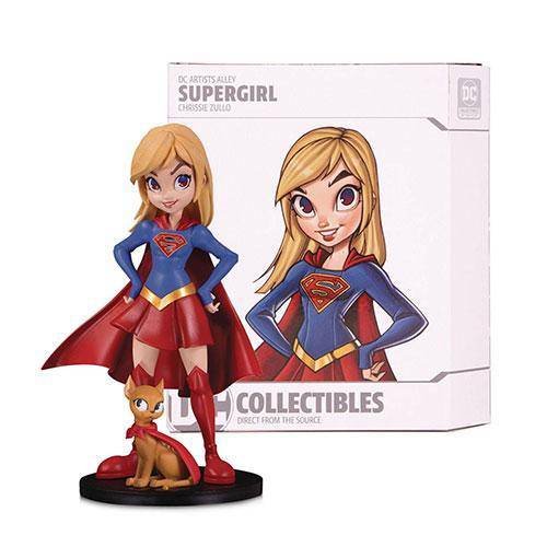 DC Artists' Alley Color Supergirl by Chrissie Zullo PVC Figure - by DC Direct