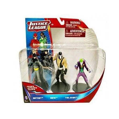 DC Comics: Justice League of America Action Figure 3-Pack - Batman, Bane, The Joker - by DC Direct