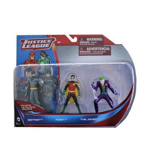 DC Comics: Justice League of America Action Figure 3-Pack - Batman, Robin, The Joker - by DC Direct