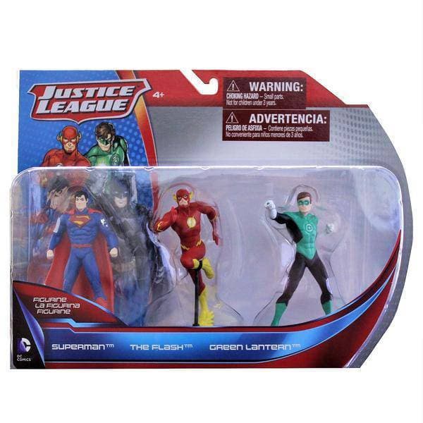 DC Comics: Justice League of America Action Figure 3-Pack - Superman, Flash, Green Lantern - by DC Direct