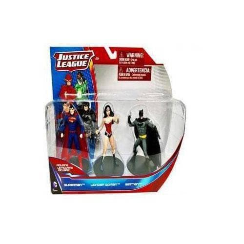 DC Comics: Justice League of America Action Figure 3-Pack - Superman, Wonder Woman, Batman - by DC Direct