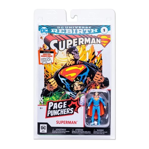DC Direct Page Punchers 3-Inch Scale Action Figure with Comic Book - Select Figure(s) - by DC Direct