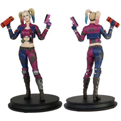 DC Injustice Harley Quinn Pink Costume Deluxe Statue - PX - by Icon Heroes