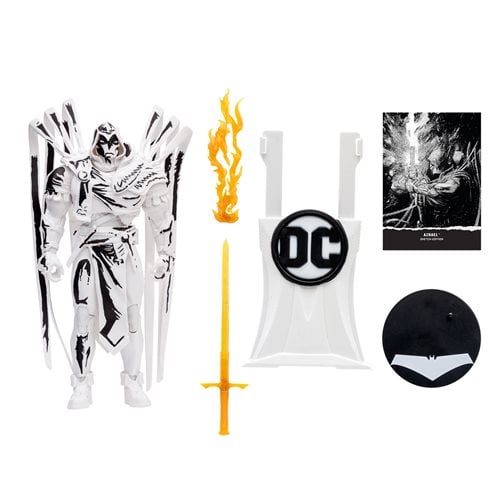 DC Multiverse Azrael Curse of the White Knight Sketch Gold Label 7-Inch Action Figure - Entertainment Earth Exclusive - by McFarlane Toys