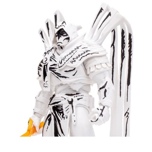 DC Multiverse Azrael Curse of the White Knight Sketch Gold Label 7-Inch Action Figure - Entertainment Earth Exclusive - by McFarlane Toys