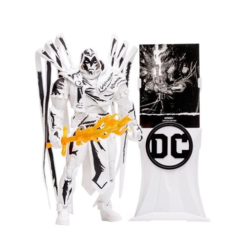 DC Multiverse Azrael Curse of the White Knight Sketch Gold Label 7-Inch Action Figure - Entertainment Earth Exclusive - by McFarlane Toys