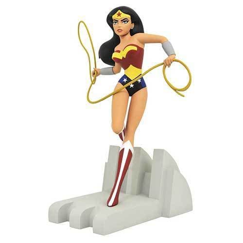 DC Premier Collection The Animated Series Wonder Woman Statue - by Diamond Select