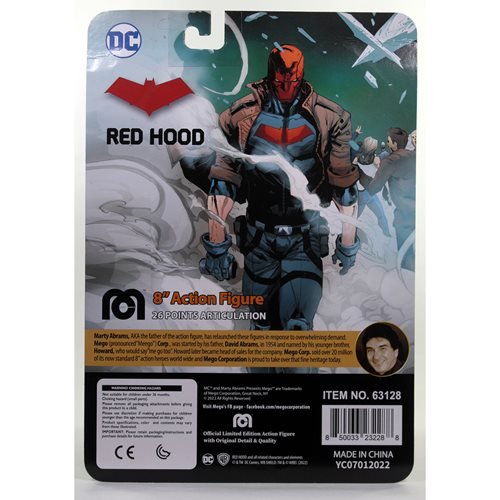 Mego DC Red Hood 8 Inch Action Figure - PREVIEWS Exclusive-ToyShnip