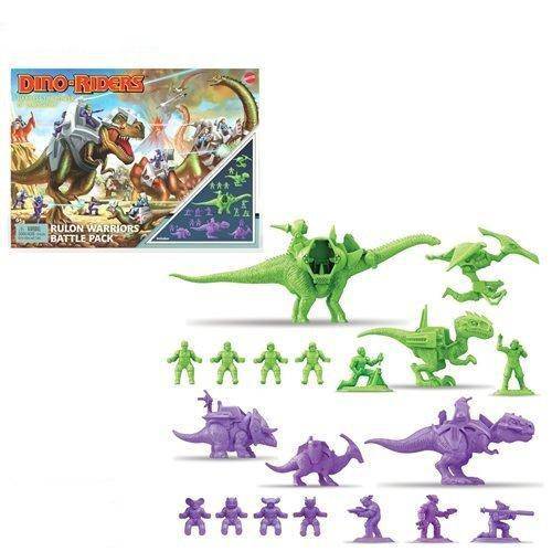 Dino-Riders Rulon Warriors Battle Pack - Entertainment Earth Exclusive - by Mattel
