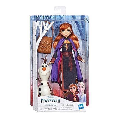Disney Frozen 2 Anna Doll with Buildable Olaf Figure - by Hasbro