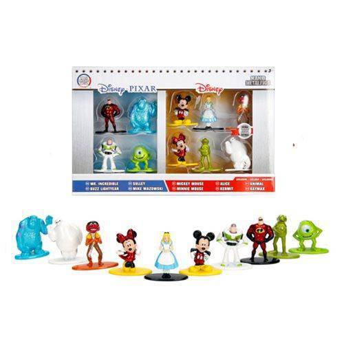 Disney Nano Metalfigs Die-Cast Metal Mini-Figures 10-Pack - by Jada Toys