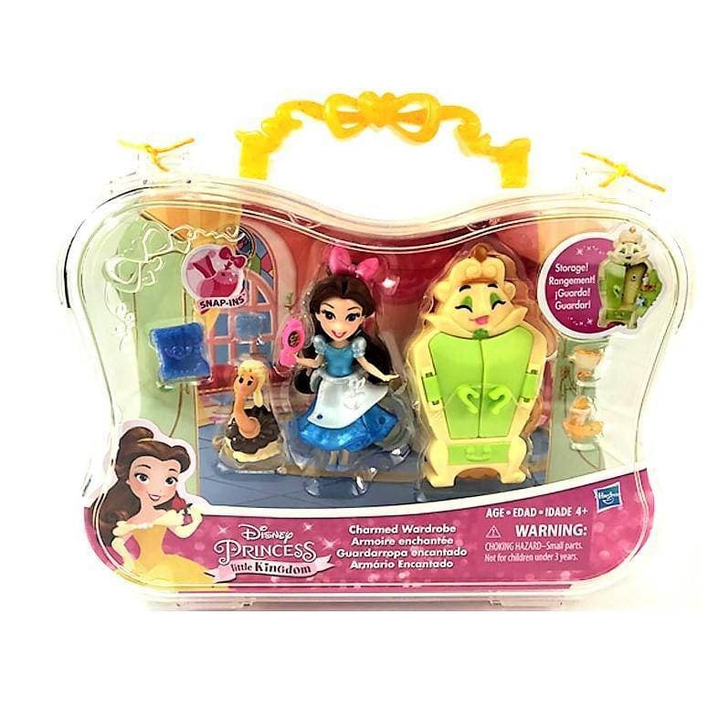 Disney Princess Little Kingdom - Belle's Charmed Wardrobe Playset - by Hasbro