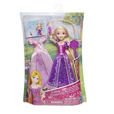 Disney Princess Swinging Adventures Rapunzel Doll - by Hasbro
