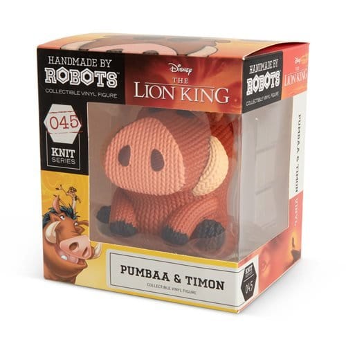 Disney The Lion King Pumbaa and Timon Handmade By Robots Vinyl Figure - by Handmade By Robots