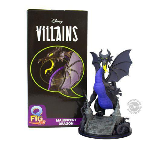Disney Villains Maleficent Dragon Q-Fig Max Elite - by Quantum Mechanix