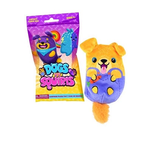 Dogs vs Squirls 4 Inch Plush Mystery Bag - by CEPIA