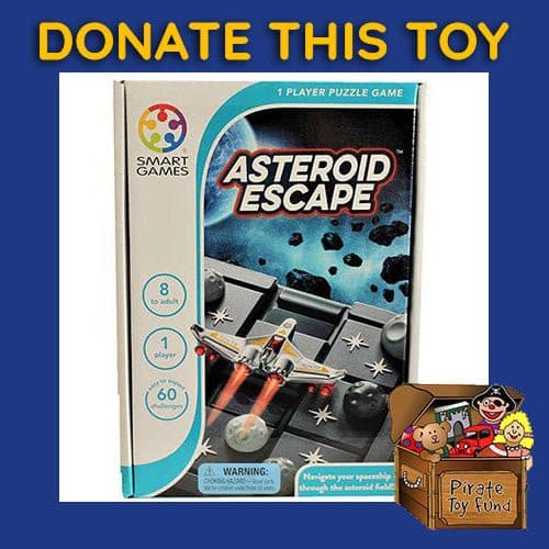 DONATE THIS TOY - Pirate Toy Fund - Asteroid Escape Puzzle Game - by Smart Games