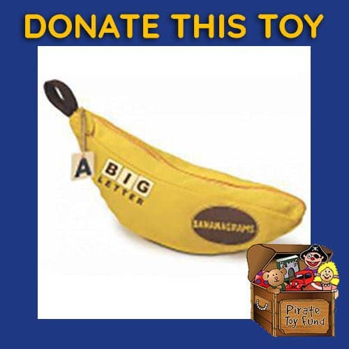 DONATE THIS TOY - Pirate Toy Fund - BANANAGRAMS - BIG LETTER - by BANANAGRAMS