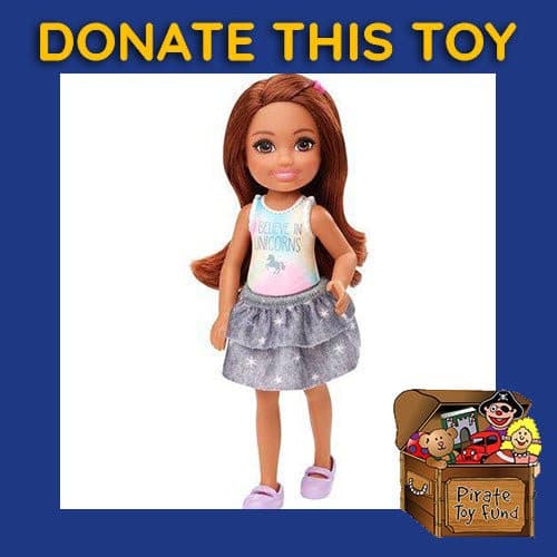 DONATE THIS TOY - Pirate Toy Fund - Barbie Club Chelsea Unicorn Doll - by Mattel