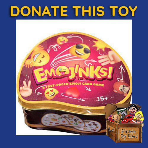 DONATE THIS TOY - Pirate Toy Fund - Emojinks! A Fast-Paced Emoji Card Game - by BANANAGRAMS