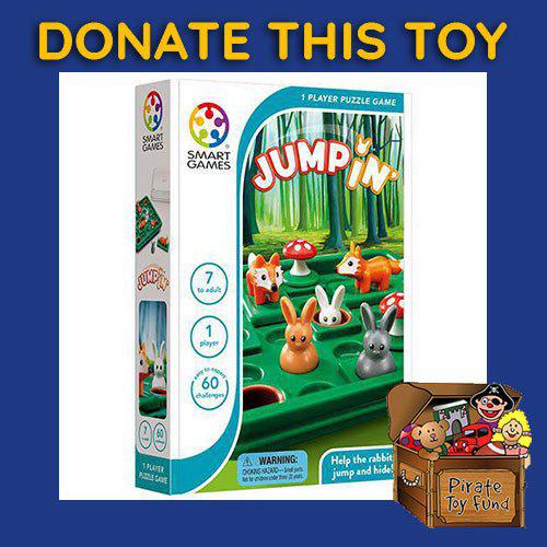 DONATE THIS TOY - Pirate Toy Fund - Jump In' Puzzle Game - by Smart Games