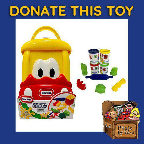 DONATE THIS TOY - Pirate Toy Fund - Little Tikes Cozy Coupe Modeling Case - by Little Tikes