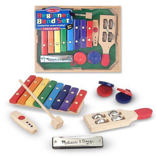 DONATE THIS TOY - Pirate Toy Fund - Melissa & Doug- Beginner Band Set Toy Musical Instruments - by Melissa and Doug