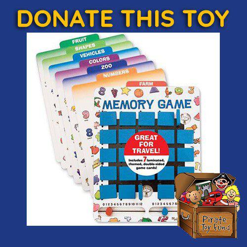 DONATE THIS TOY - Pirate Toy Fund - Melissa & Doug-Flip To Win Memory Game - by Melissa and Doug