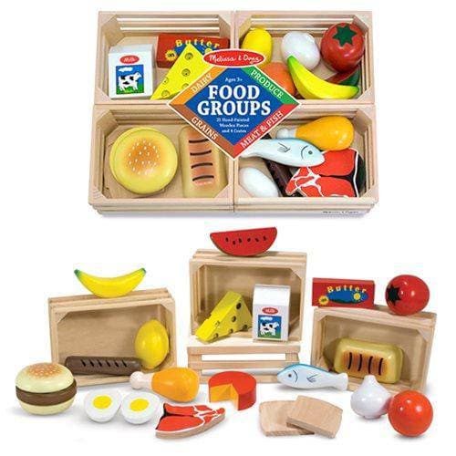 DONATE THIS TOY - Pirate Toy Fund - Melissa & Doug - Food Groups Wooden Play Set - by Melissa and Doug