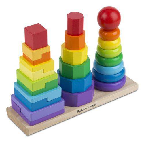 DONATE THIS TOY - Pirate Toy Fund - Melissa & Doug - Geometric Stacker - by Melissa and Doug