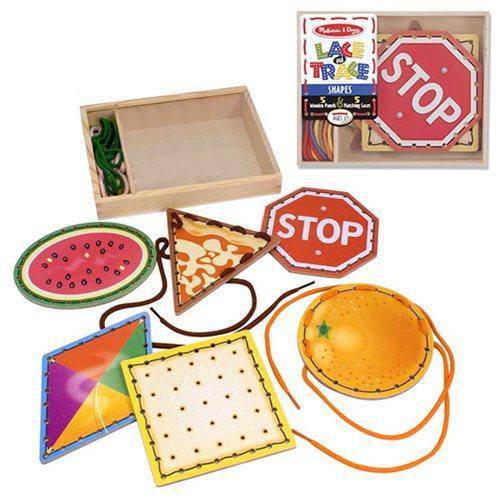 DONATE THIS TOY - Pirate Toy Fund - Melissa & Doug - Lace and Trace Shapes - by Melissa and Doug