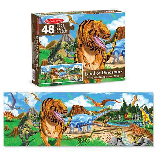 DONATE THIS TOY - Pirate Toy Fund - Melissa & Doug- Land of Dinosaur Floor Puzzle - by Melissa and Doug