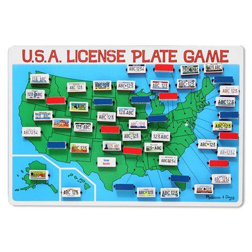 DONATE THIS TOY - Pirate Toy Fund - Melissa & Doug - License Plate Game - by Melissa and Doug